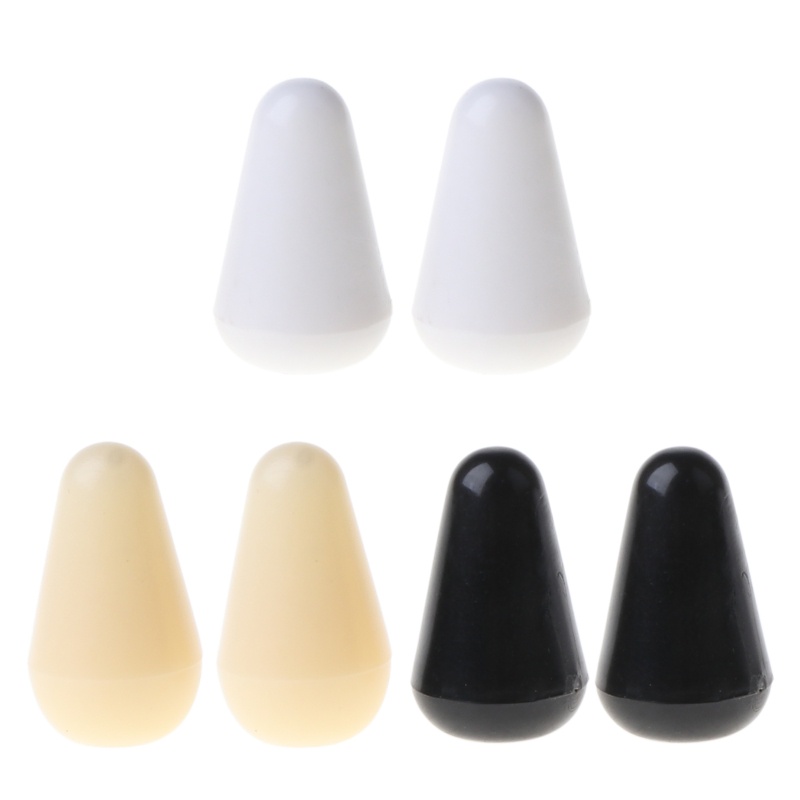 Set 6 Nắp Nhựa 4mm 3 Chiều Nút Công Tắc Cho Đàn Guitar