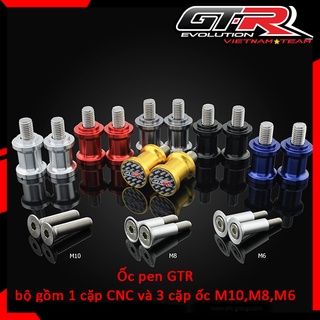 Ốc pen nâng xe gtr full bộ ốc 6li 8li 10li