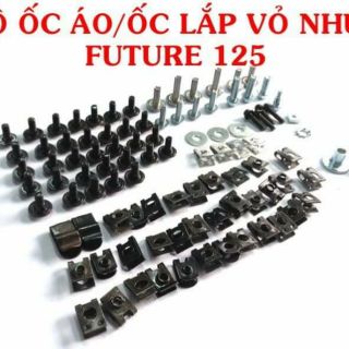 Full bộ ốc lắp vỏ nhựa future125