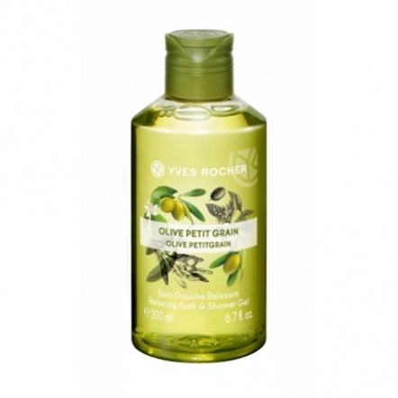 Gel Tắm Dưỡng Da Yves Rocher Relaxing Bath And Shower Gel Olive Petit Grain 400 ml