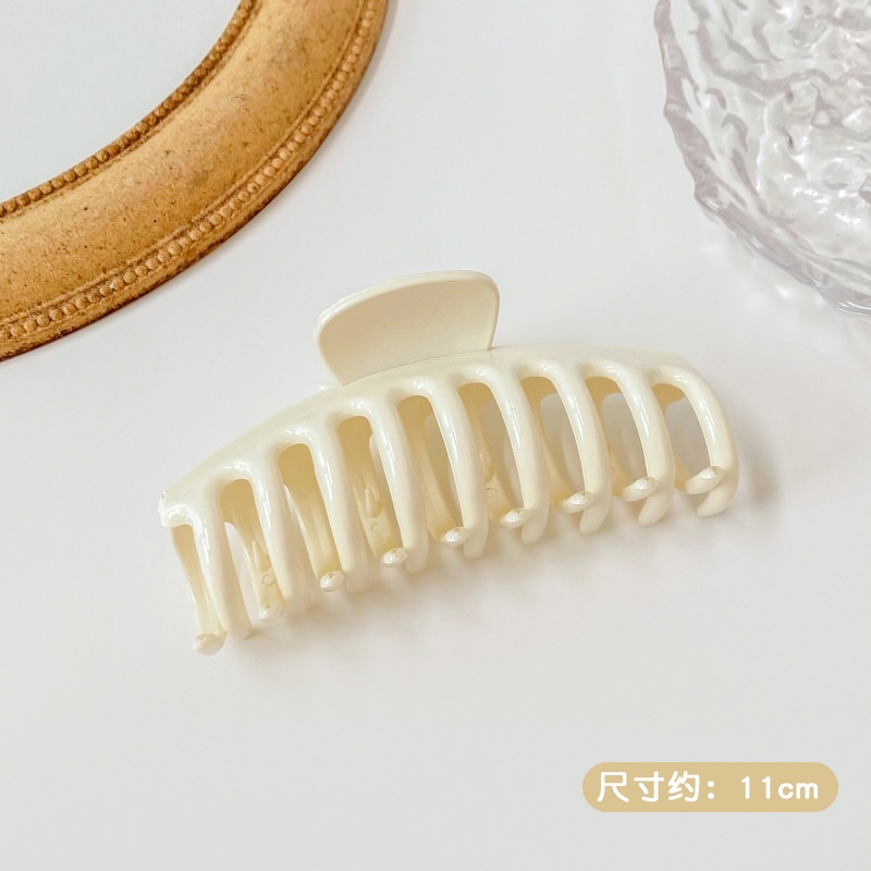 Kẹp Tóc Trong Suốt Cỡ Lớn Hình Cá Mập Phong Cách Hàn Quốc Dễ Thương