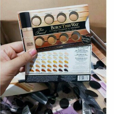 [ Sample ] Kem Che Khuyết Điểm Too Faced Born This Way Super Coverage Multi Use Sculpting Concealer
