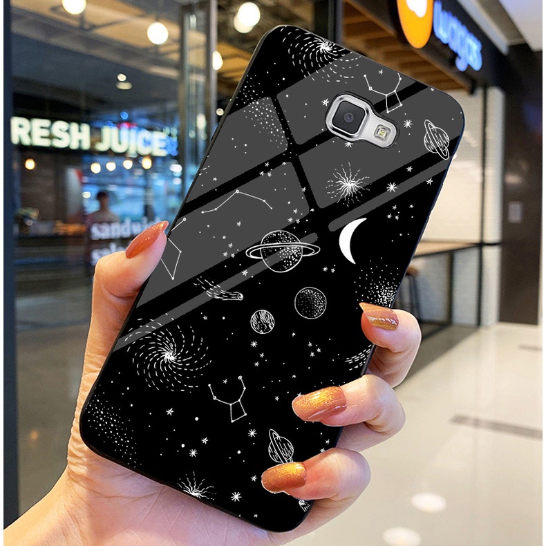 Ốp Lưng SAMSUNG GALAXY J4 Plus , J4 CORE Ốp kính bóng cao cấp Phi Hành Gia