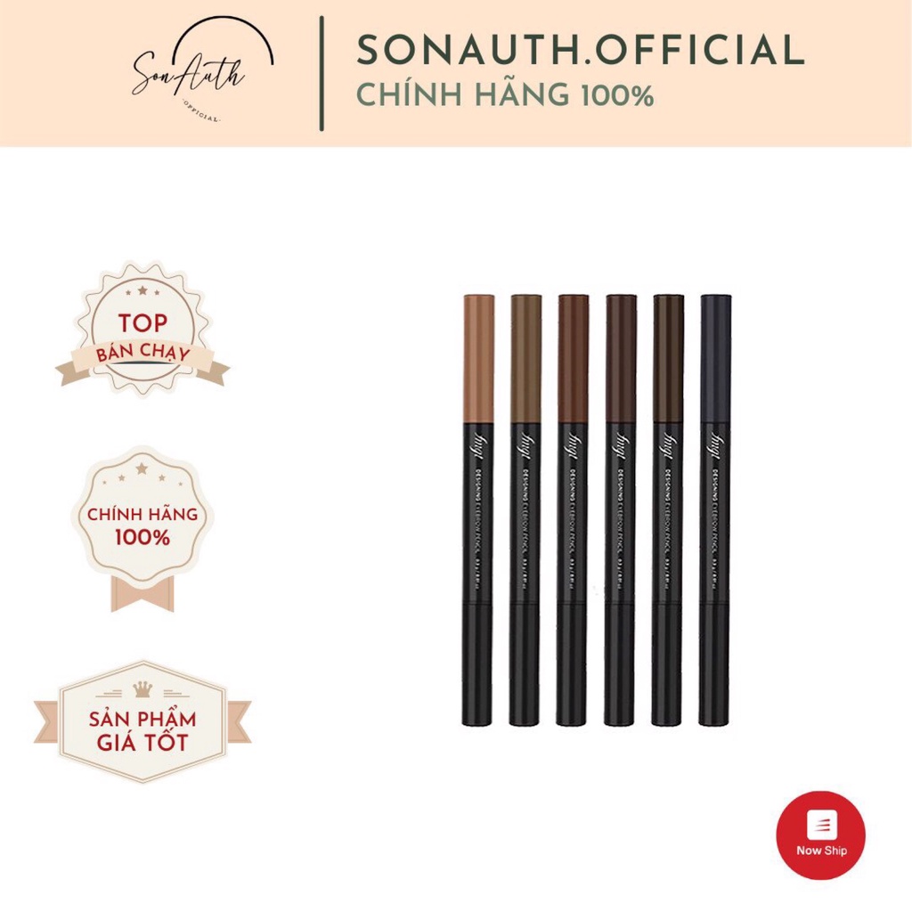 Chì Kẻ Mày 2 đầu Designing Eyebrow Pencil