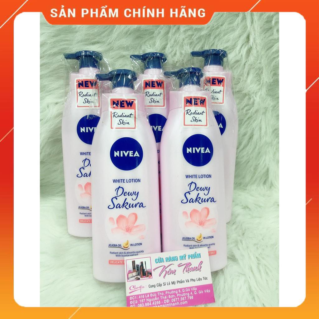 Sữa Dưỡng Thể Nivea Hương Hoa Anh Đào (350ml)