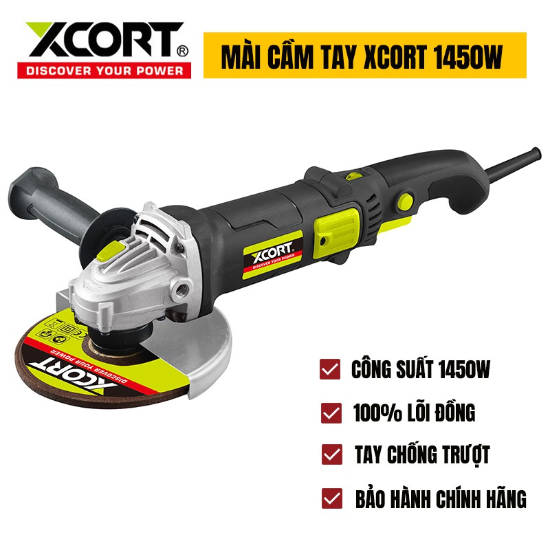 Máy mài cầm tay-Máy cắt cầm tay 1450W XCORT