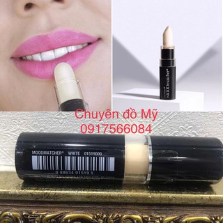 Son gió dưỡng môi đổi màu Fran Wilson Moodmatcher White của Mỹ