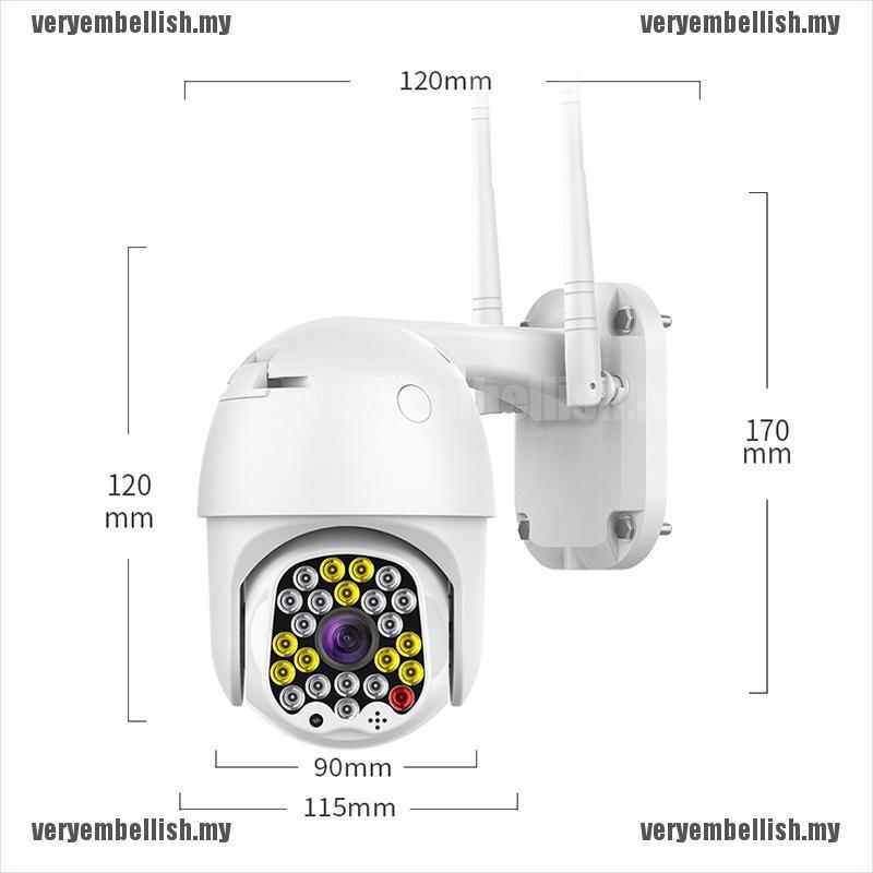 Camera An Ninh Ngoài Trời Không Dây Wifi 1080p 23 Led