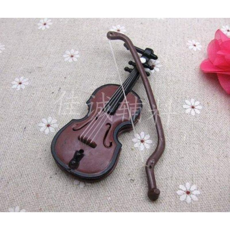 đàn violon mini trang trí (1 cái)