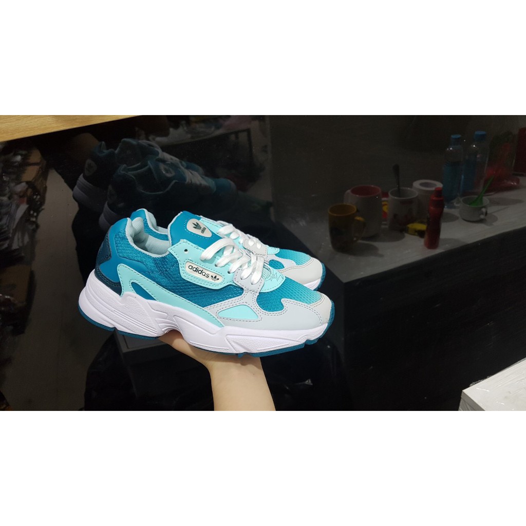 GIÀY ADIDAS FALCON MẦU XANH NƯỚC BIỂN SIÊU ĐẸP