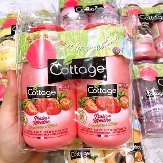 Cặp Sữa Tắm Cottage Pháp (Chai 250ml)