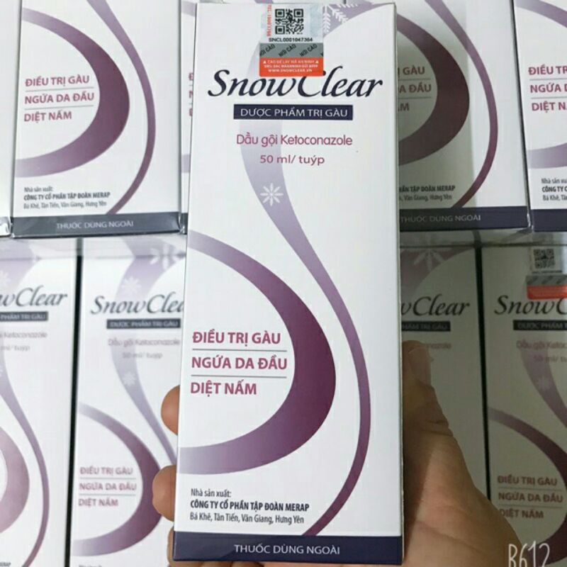 Dầu Gội Snow Clear Tuýp 50g