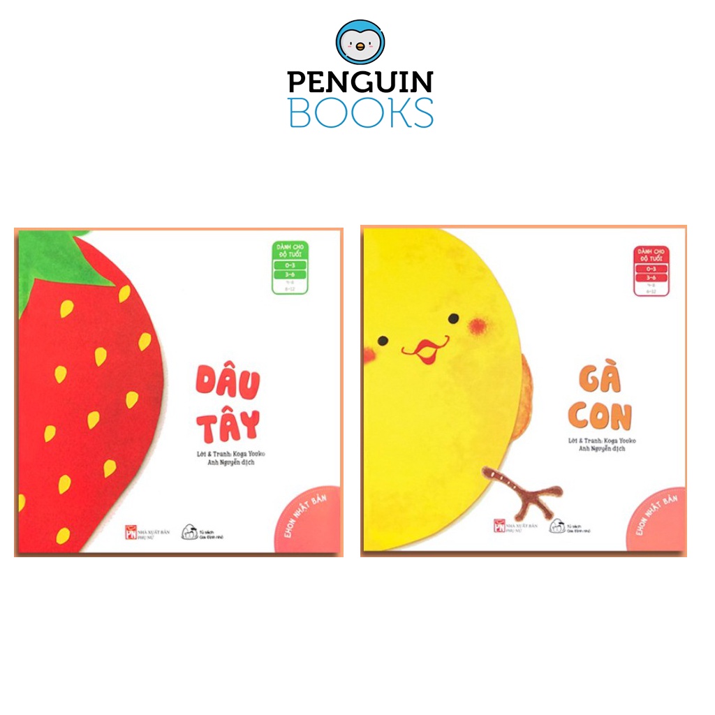 Sách Muki - Ehon Kể Chuyện Dâu Tây và Gà Con (Combo 2 Cuốn)