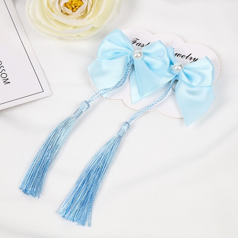 Set 2 Kẹp Tóc Nơ Trung Hoa Dễ Thương Cho Bé Gái