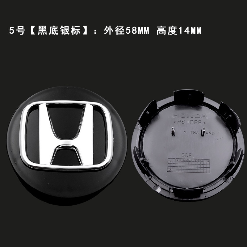 Nắp Logo Bằng Kim Loại Trang Trí Bánh Xe Hơi Honda Accord Fit Civic CRV Odyssey  đệm hơi ô tô  phụ kiện ô tô