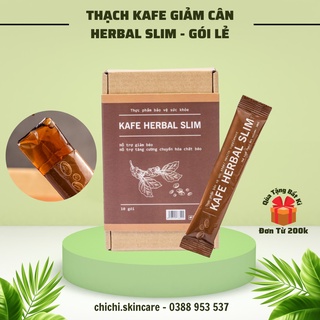 [ GÓI LẺ ] Thạch giảm cân Kafe Herbal Slim CHUAN