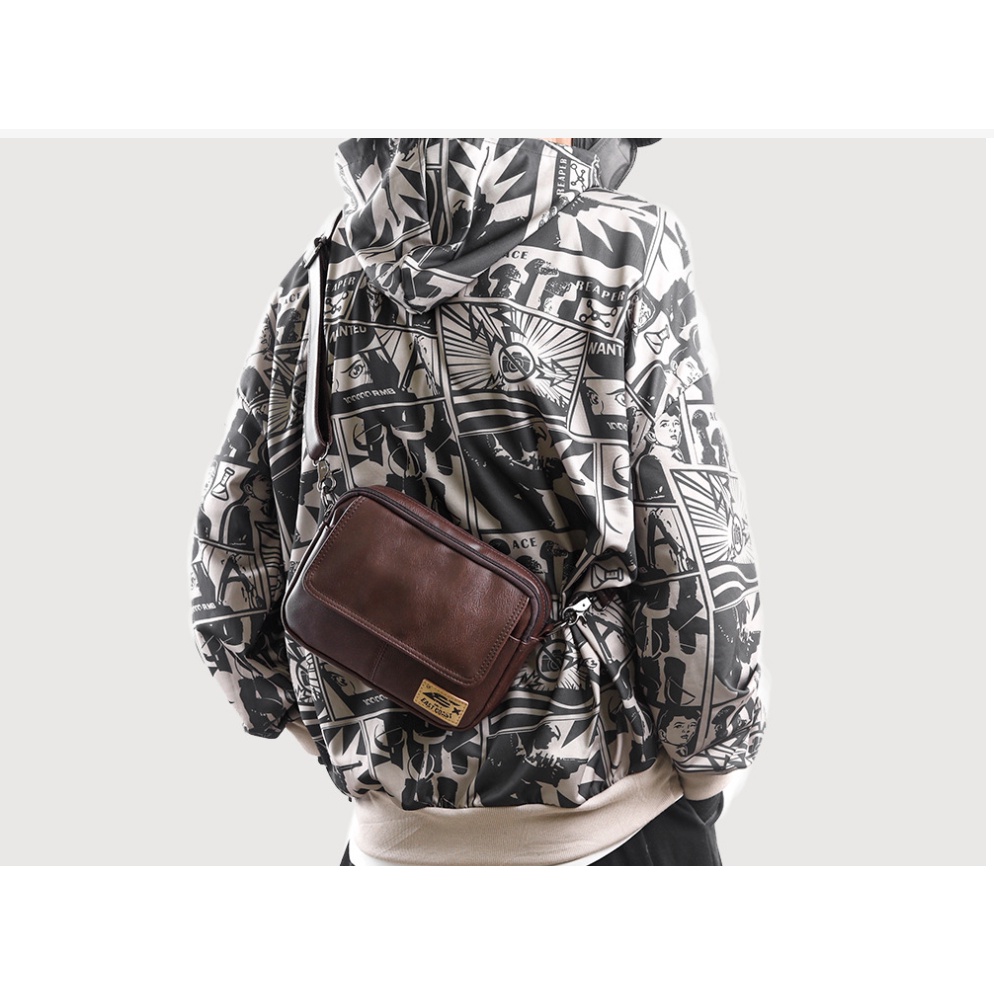 Túi đeo chéo nam đa năng cao cấp phong cách mới