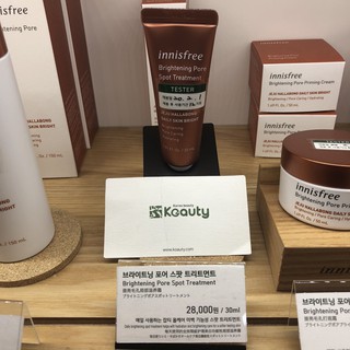 Tinh chất giúp sáng da Innisfree Brightening Pore Spot Treament 30ml