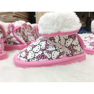 BOOTS lông HM Hello Kitty