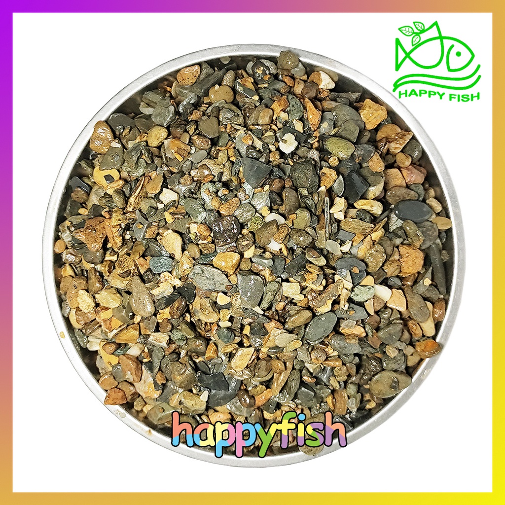 Sạn Suối Trải Nền Bể Cá Thủy Sinh  - Túi 1kg