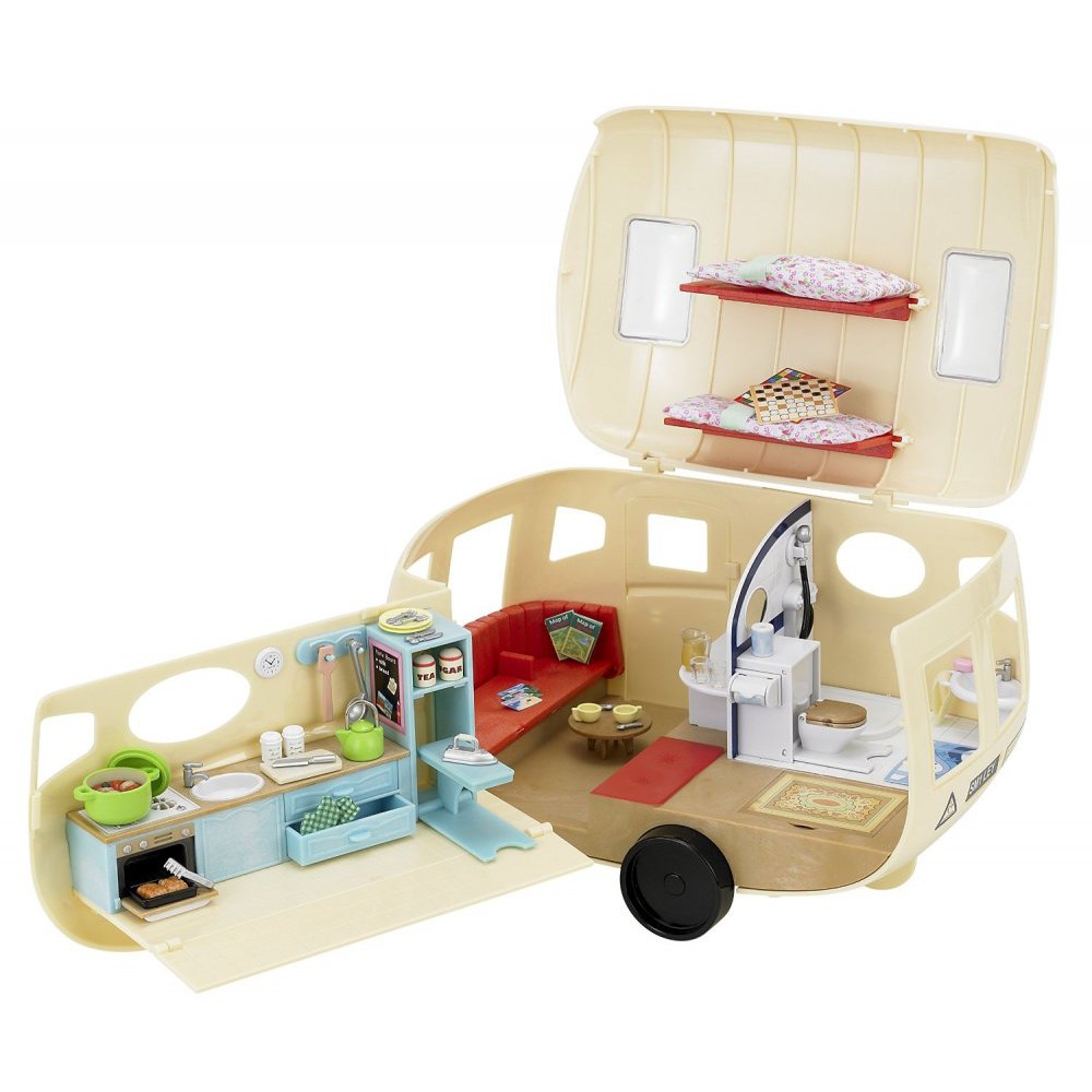 Đồ chơi nhà búp bê Sylvanian Families Xe caravan ( 5045 )