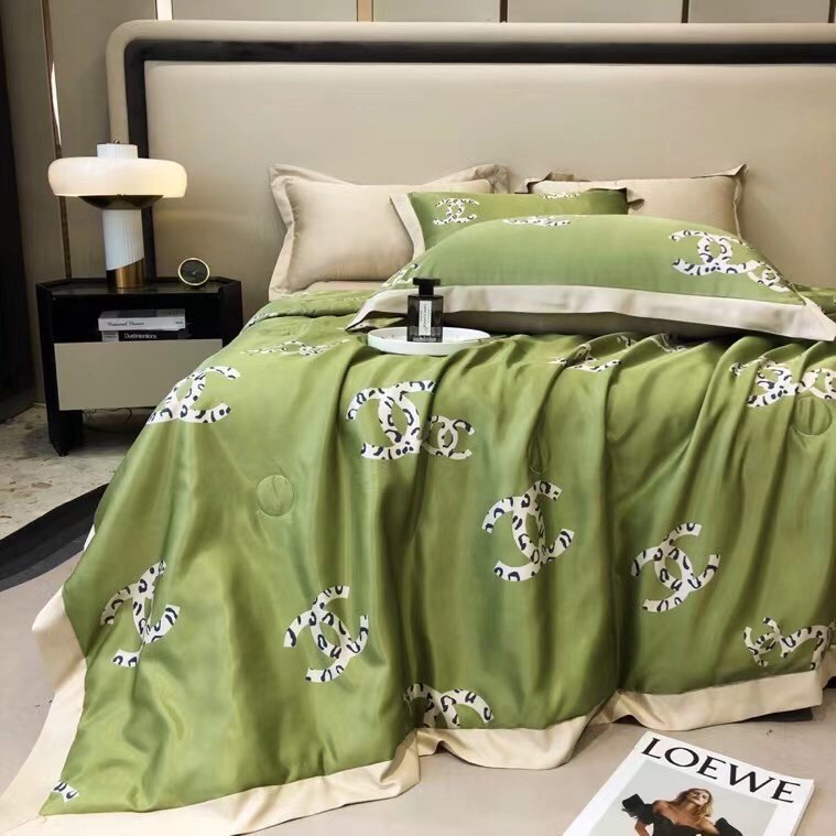 Chăn hè cotton tencel nhập khẩu, chăn mùa hè chần bông mỏng kích thước 2mx2m2 sẵn hàng-Liên Hương