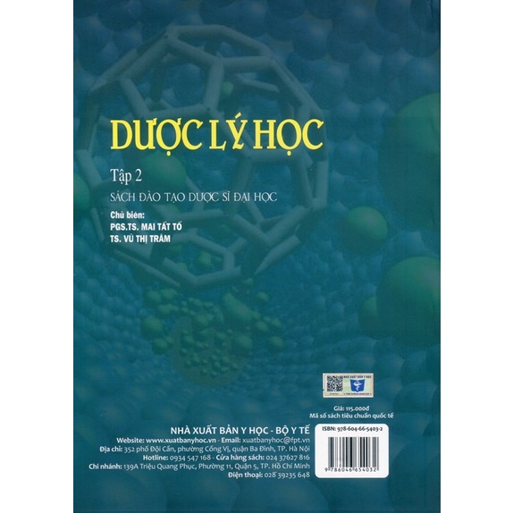 Sách - Dược lý học tập 2