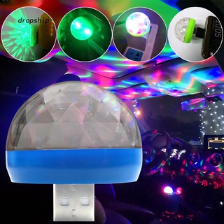 Đèn led sân khấu tạo hiệu ứng ánh sáng màu RGB cho điện thoại Android