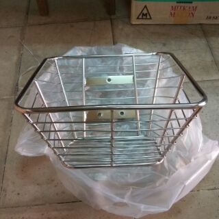 Rổ wave inox cho xe dr wave rs sirus