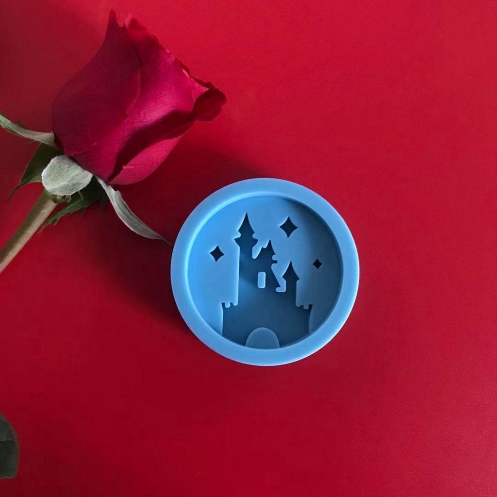 YIYU Khuôn Làm Điện Thoại Hình Lâu Đài Halloween