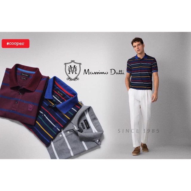 Áo phông cổ Massimo Dutti