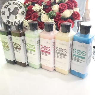 Sữa tắm cao cấp SOS cho CHÓ MÈO,530ml
