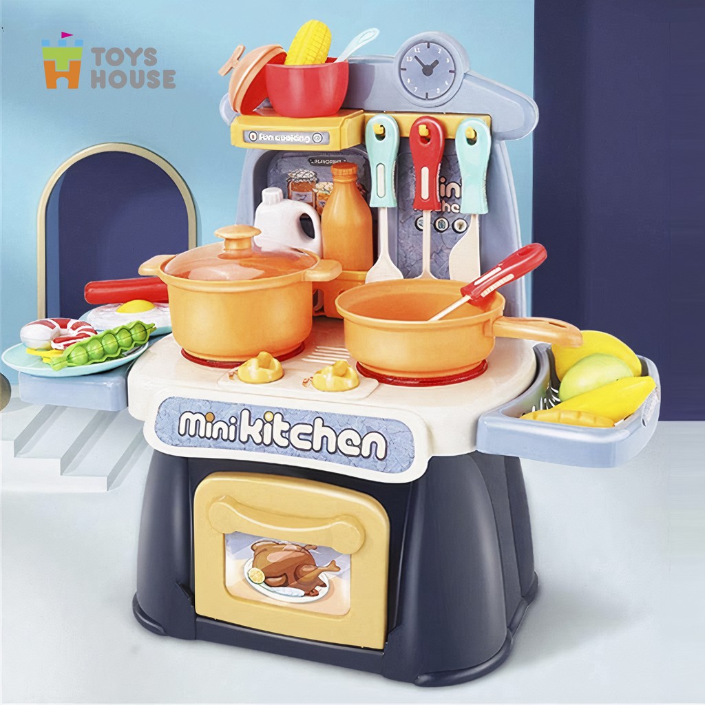 Đồ chơi nấu ăn cho bé - Bộ nhà bếp Toyshouse - hướng nghiệp cho bé từ 3 tới 8 tuổi