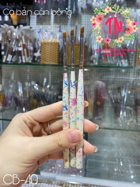 Cọ bản cán bông