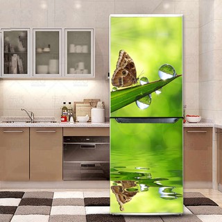 Decal dán trang trí tủ lạnh