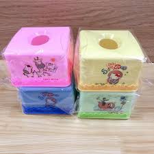 Hộp Nhựa Đựng Giấy Vuông Có Lò Xo CHÂU HƯNG
