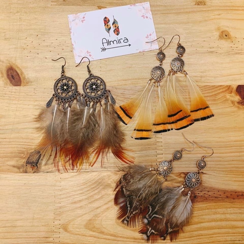 Khuyên tai Boho phong cách Vintage