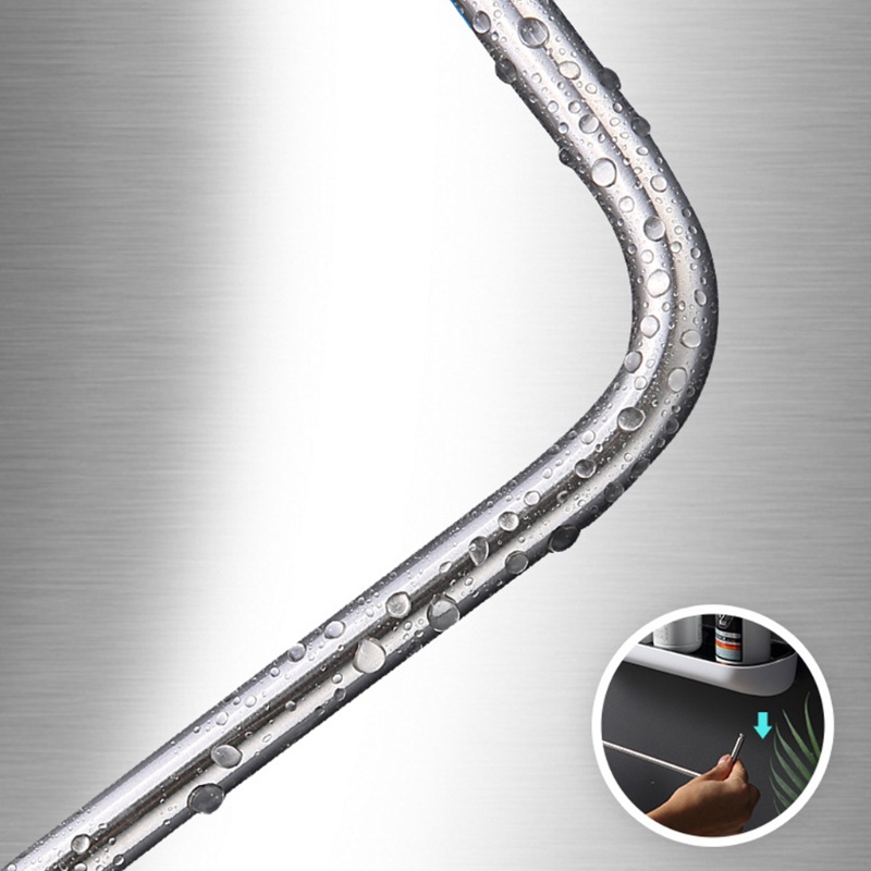 Giá Đỡ Dầu Gội Gắn Tường Tự Dính Tiện Dụng