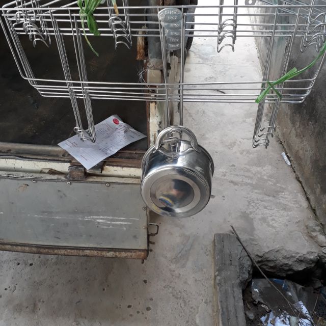 Treo xoong inox