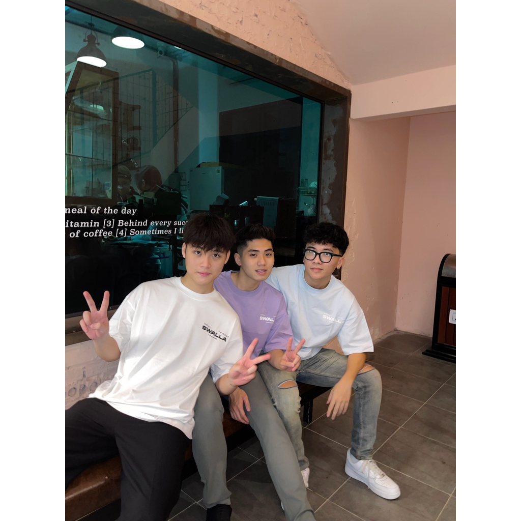 Áo thun unisex SWALLA PANTONE 100% PREMIUM COTTON - LOCAL BRAND chính hãng