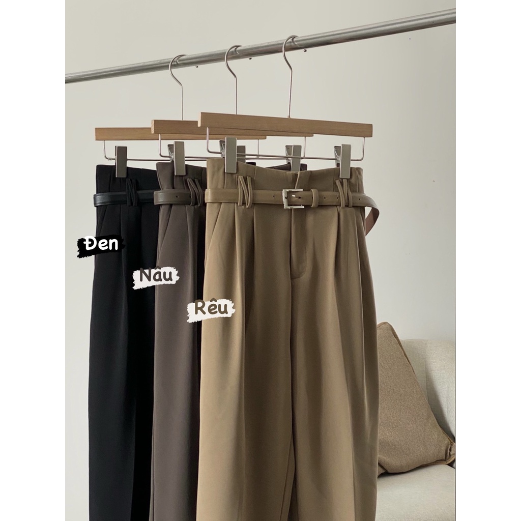 QUẦN TÂY BAGGY GIÁU ĐAI_QD1064