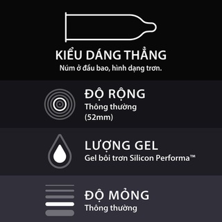 1 Hộp BCS Durex Performa x3 bao