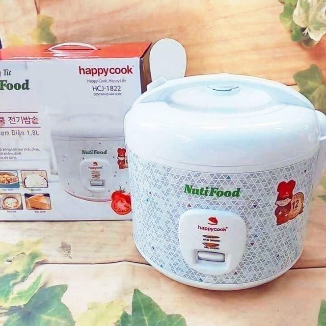 Nồi cơm điện Happy Cook 1.8 lít ( quà tặng từ Nutifood)