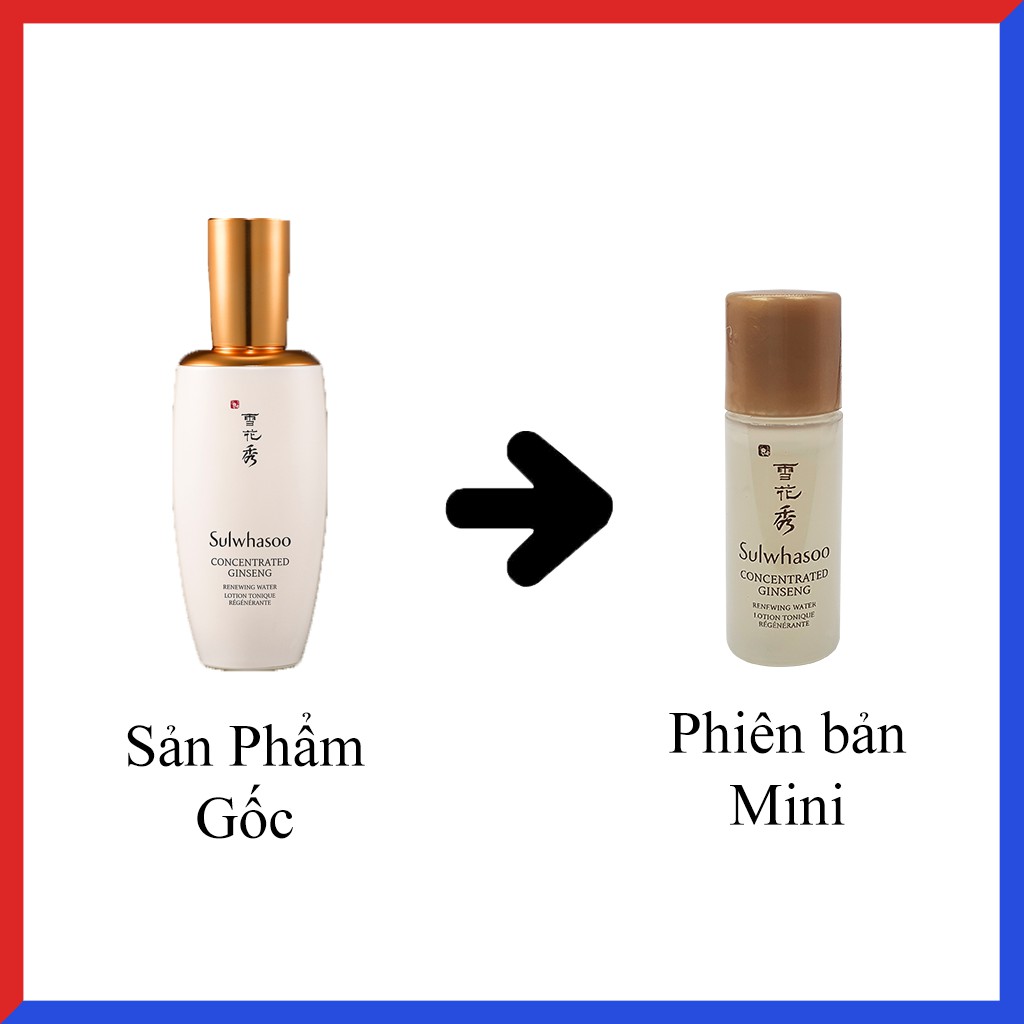Tinh Chất Chống Lão Hóa Sulwhasoo Concentrated Ginseng Renewing Water 5ml