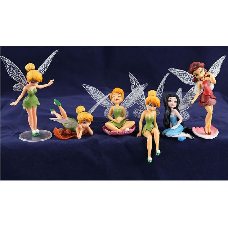 [Xả lỗ] Búp bê TINKER BELL xinh xắn dùng để trưng bày hoặc trang trí bánh sinh nhật
