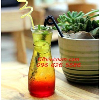 Combo 4 chai thủy tinh chai eo 350 ml