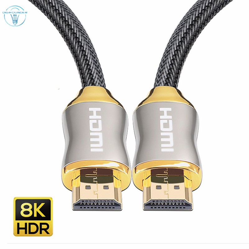 Cáp HDMI 2.1 8k 60Hz 4K 120hz tốc độ cao 48gbps 8K thích hợp cho TV PS4 PC