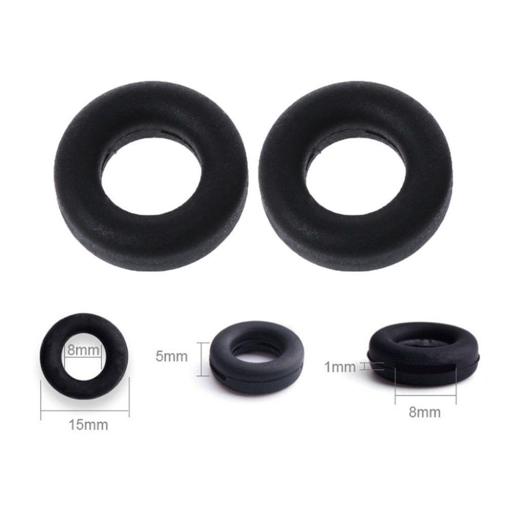 Set 2 Cặp Móc Gắn Mắt Kính Bằng Silicone Chống Trượt Nhiều Màu