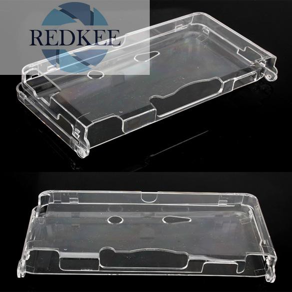 Ốp điện thoại cứng trong suốt cho Nintendo 3DS
