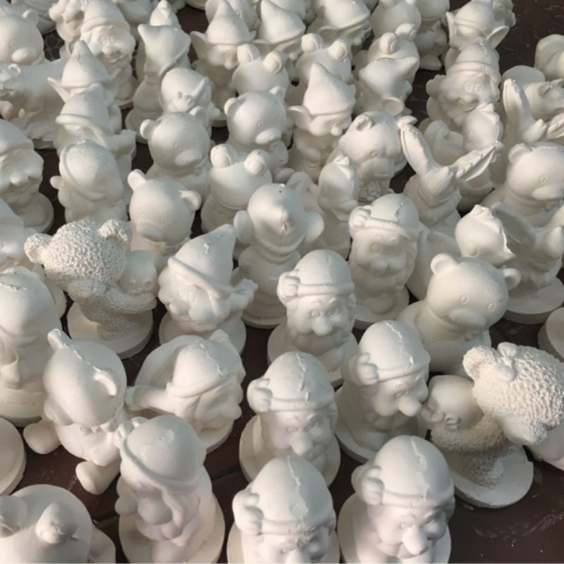 Tượng tô màu size 5cm ( nhiều mẫu )